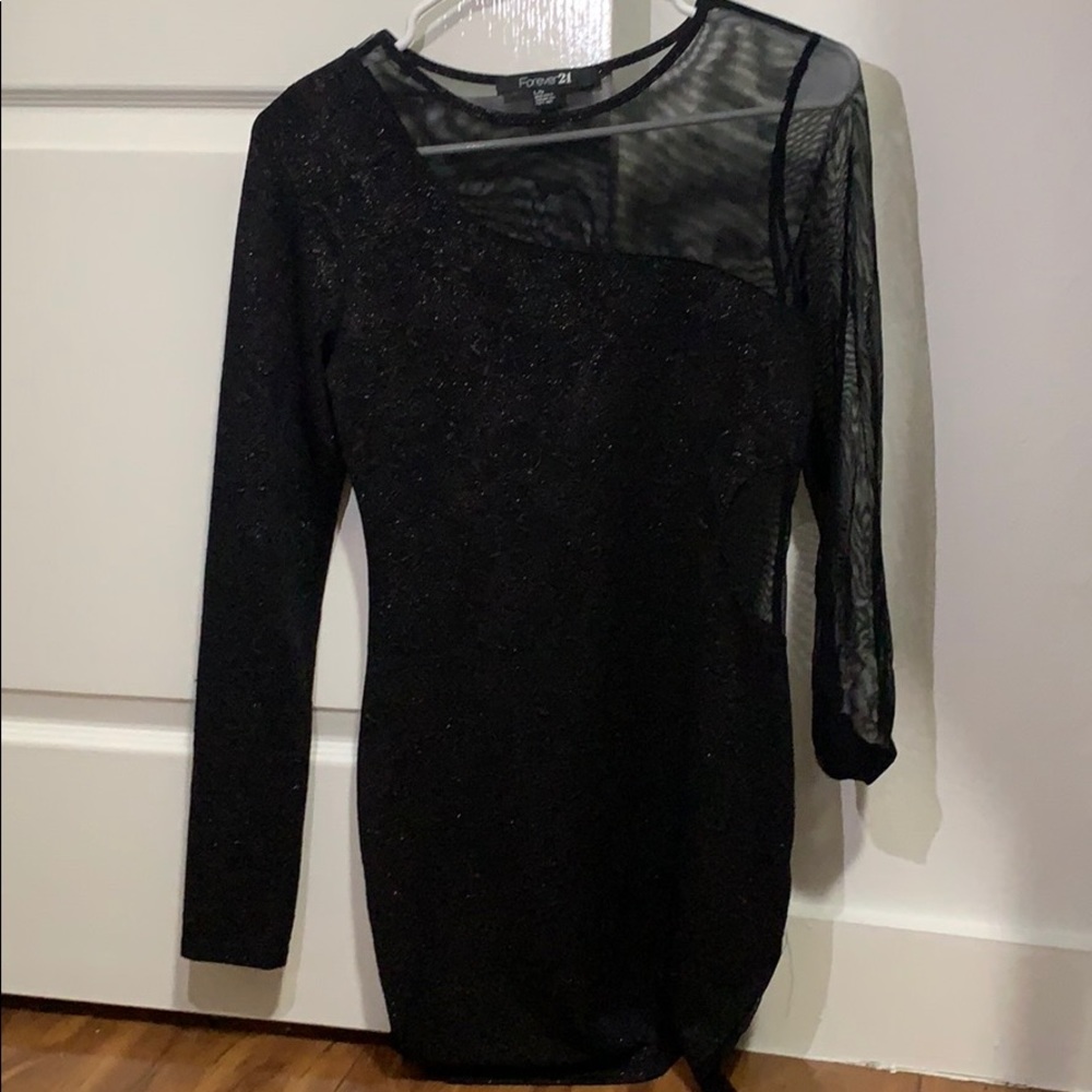 Mesh Cutout Bodycon Minidress